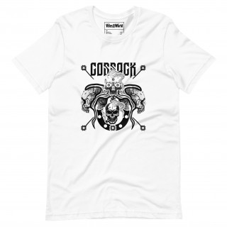 Buy a t-shirt with a Cossack skull